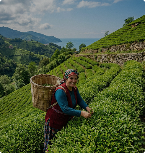 Çay Nasıl Toplanır